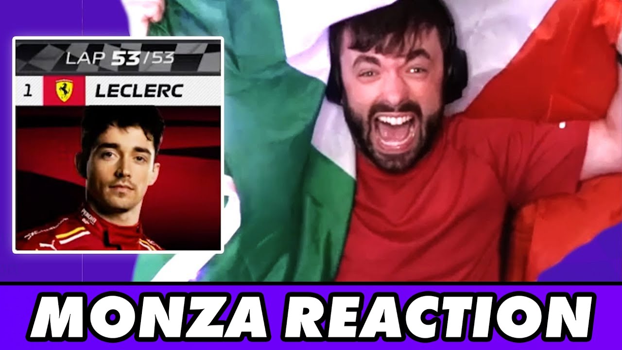 Our LIVE REACTION to Leclerc's Italian Grand Prix win