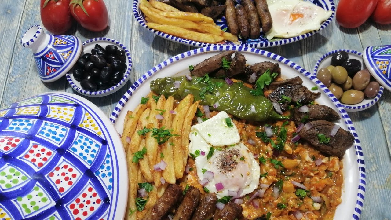 الكفتاجي التونسي بطريقة اشهر المطاعم في العاصمة /  Keftéji Tunisien