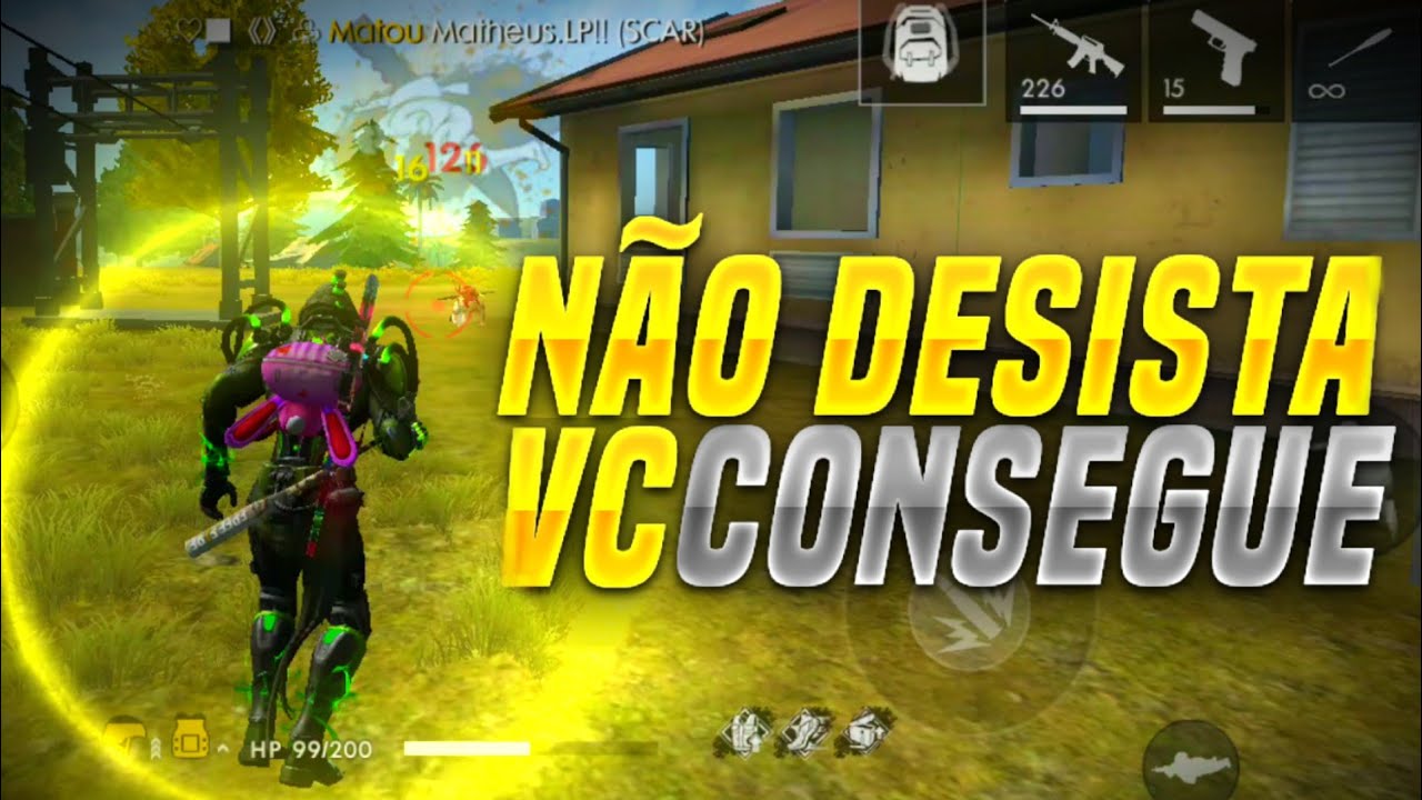 SE VOCÊ É CHAMADO DE RUIM NO FREE FIRE ASSISTA ESSE VIDEO