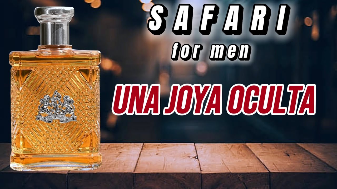 RALPH LAUREN / SAFARI for men ELEGANCIA EMBOTELLADA, JOYA OCULTA