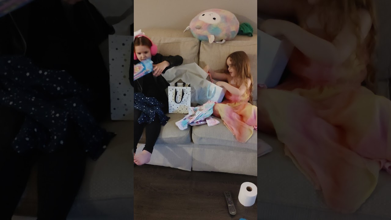 Opening gifts from Muggah