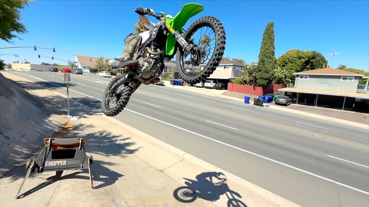 Dirt Bikes vs San Diego Streets!