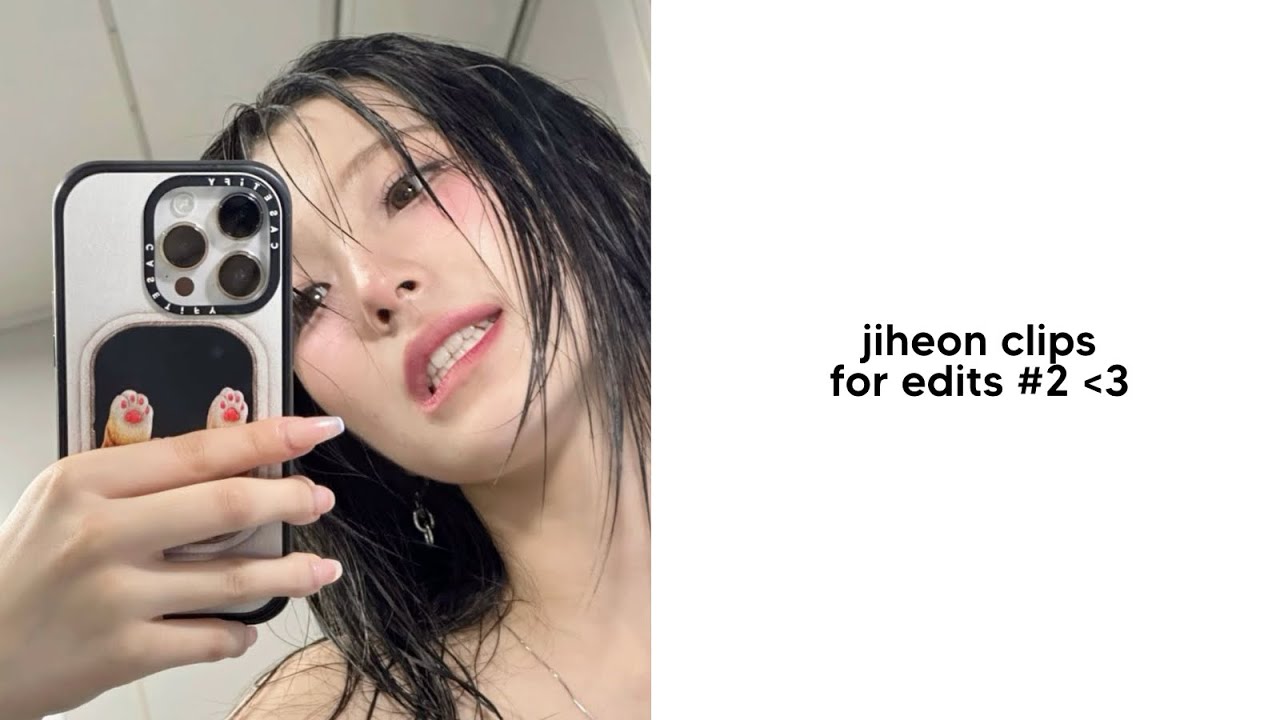 fromis_9 baek jiheon clips for edits #2