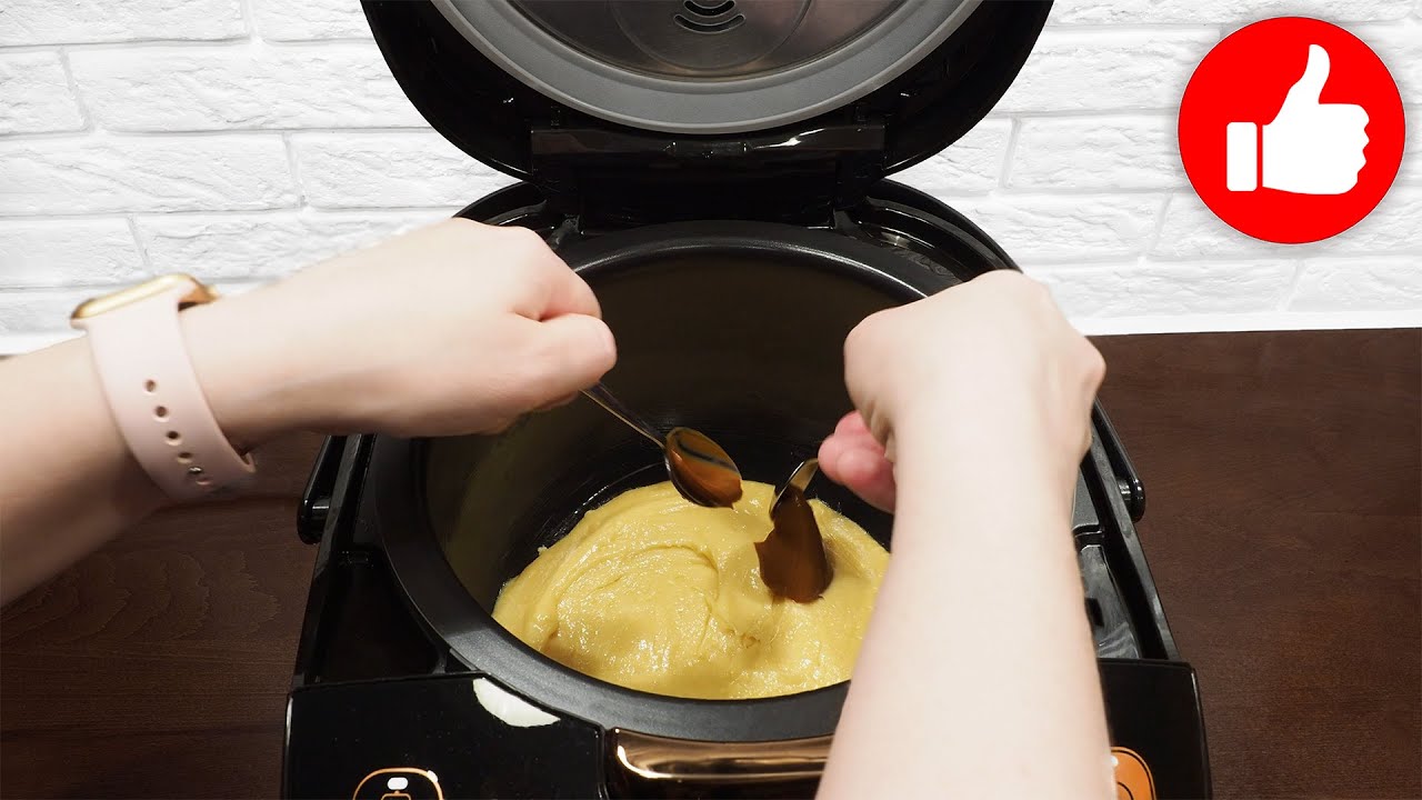 До чего же это Вкусно Выпечка в мультиварке кекс со сгущенкой Пальчики оближешь