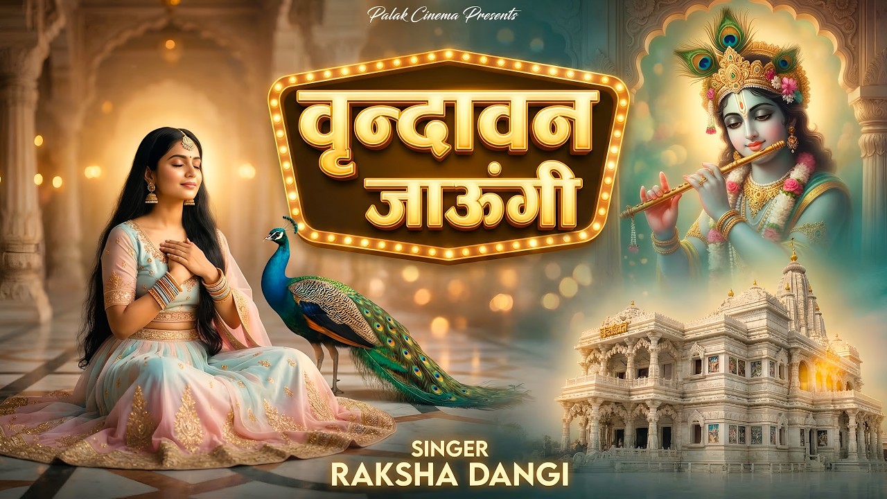 Vrindavan Jaungi | वृन्दावन जाउंगी | मेरे उठे विरह में पीर | Krishna Bhajan 2025 | #krishna #radhe