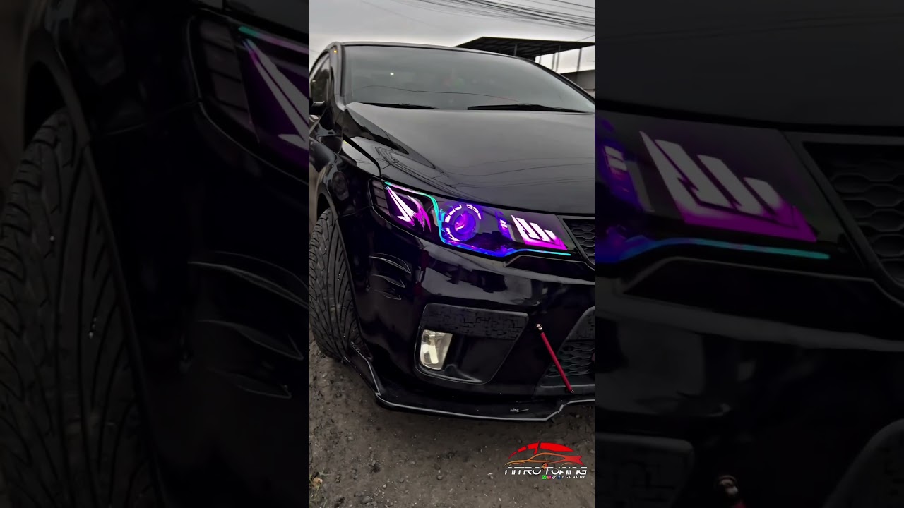 Kia cerato kia koup modificaci&oacute;n de faros