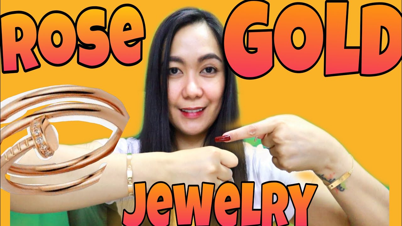 ROSE GOLD JEWELRY | IS THIS A REAL GOLD? NASASANLA BA ?? | ROSH CASTILLO