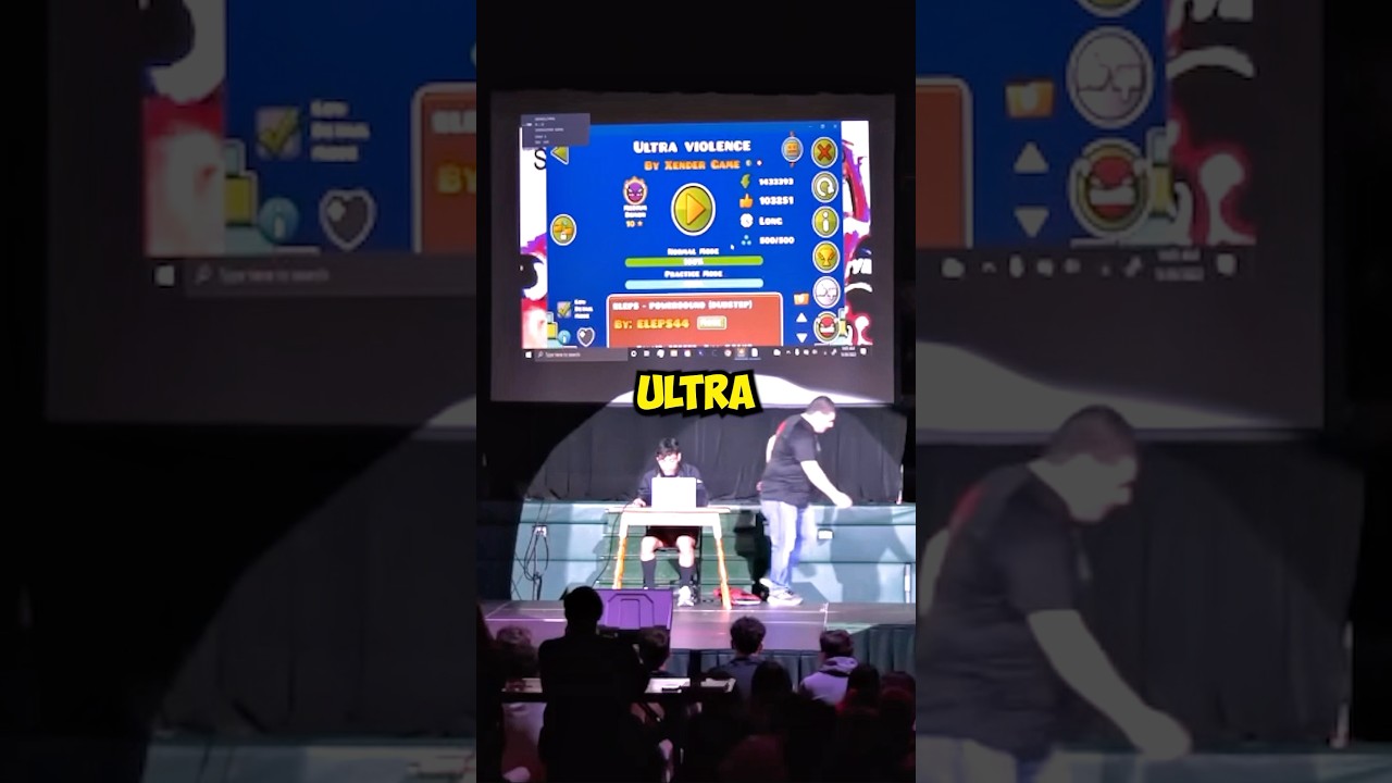 Шоу талантов Geometry Dash 🎤 👾