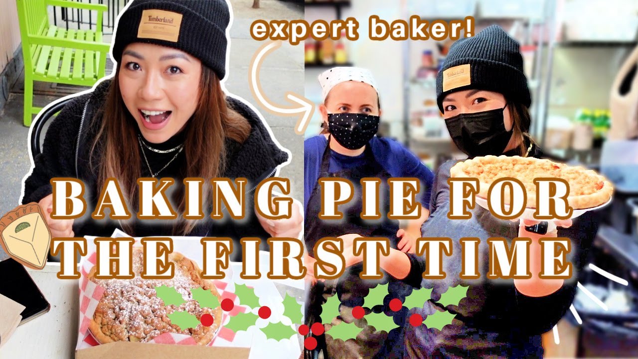 Holiday Bake with Me 🥧 Baking Classic Apple Pie Crumble for the first time!// Vlogmas 2020 - Day 16
