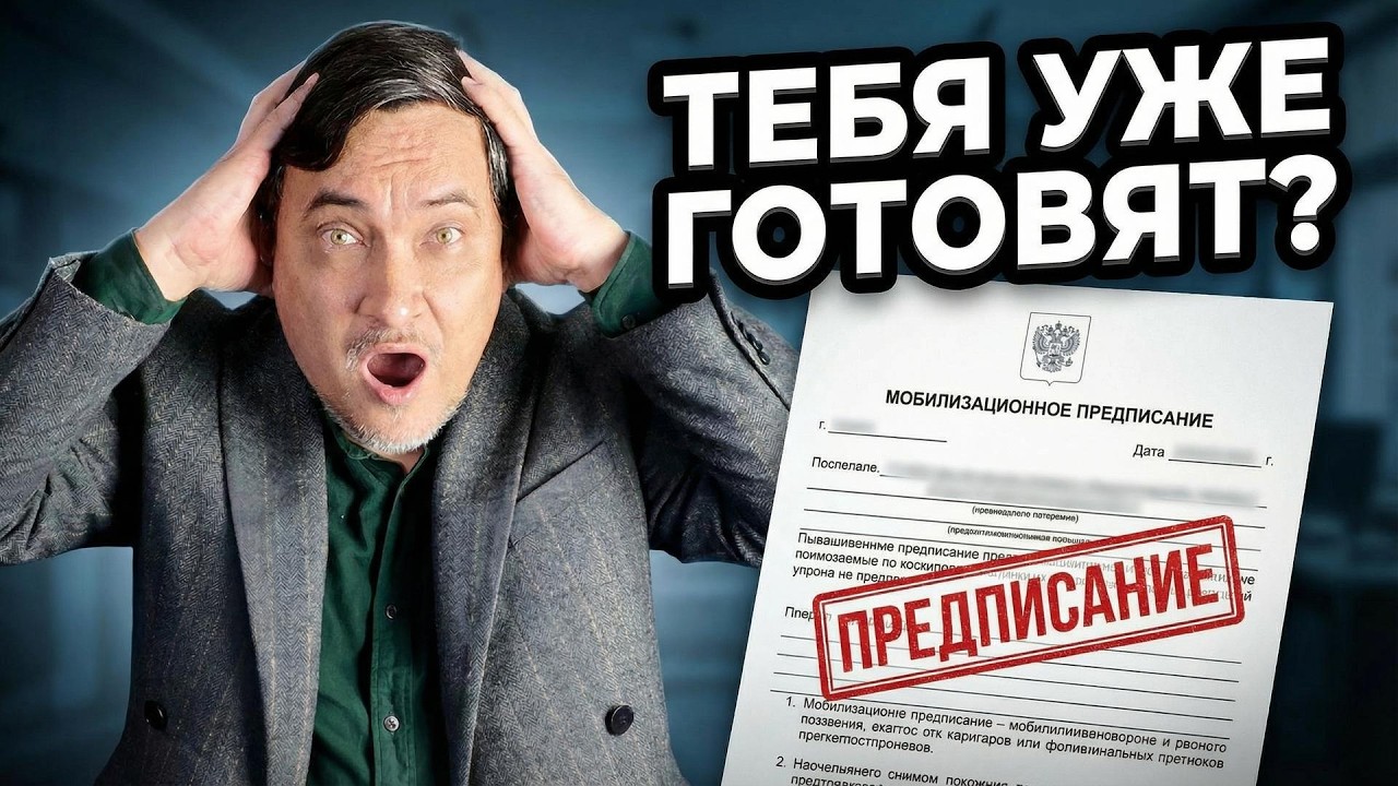 ВОЕНКОМАТЫ вручают МОБИЛИЗАЦИОНННОЕ предписание? ЧТО ЭТО ЗНАЧИТ?