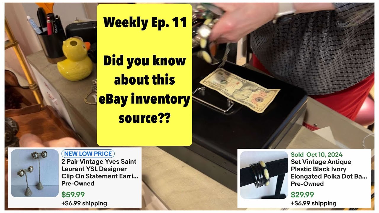 Just found this new eBay source! #ebayreseller #treasurehunting #ebayseller  #thrift #thrifthaul