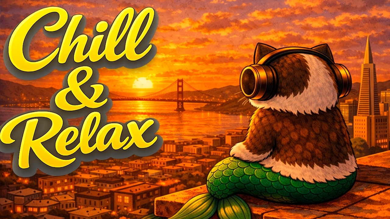 Sunset Over the Quiet City — Deep Meditation & Relaxing Ambient Music