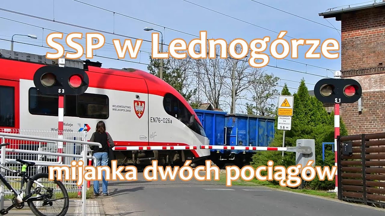 Przejazd kolejowy (SSP) w Lednogórze
