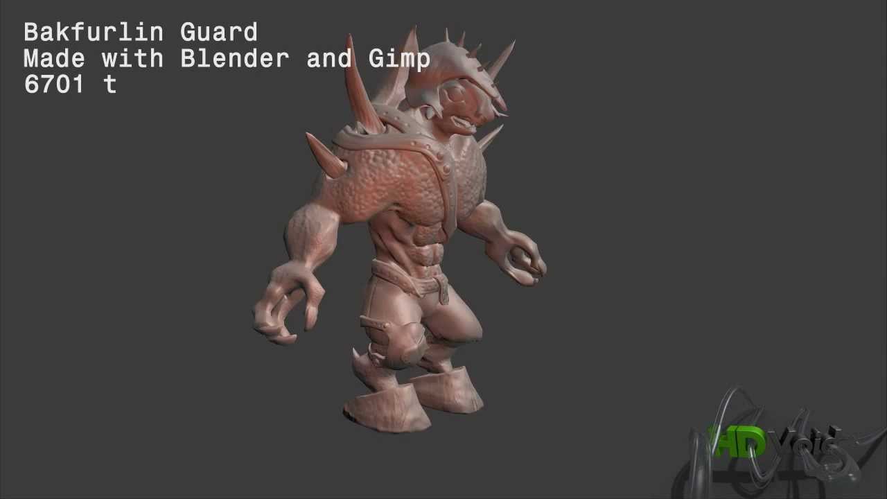 6.7K Low-Polly Game Model