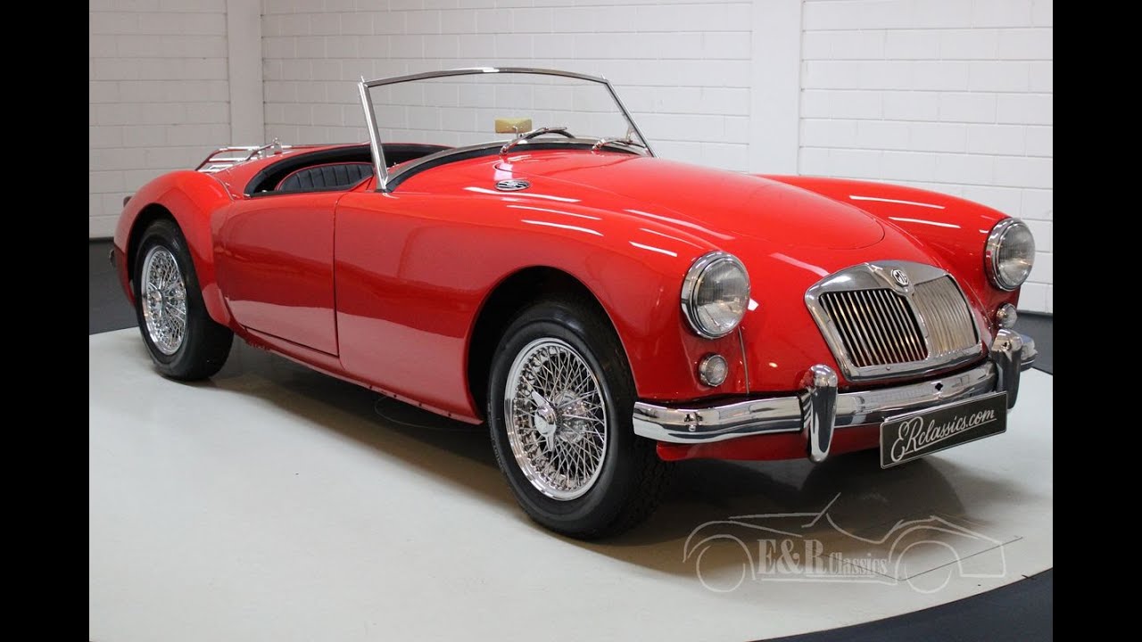 MG MGA extensively restored, overdrive 1955-VIDEO- www.ERclassics.com