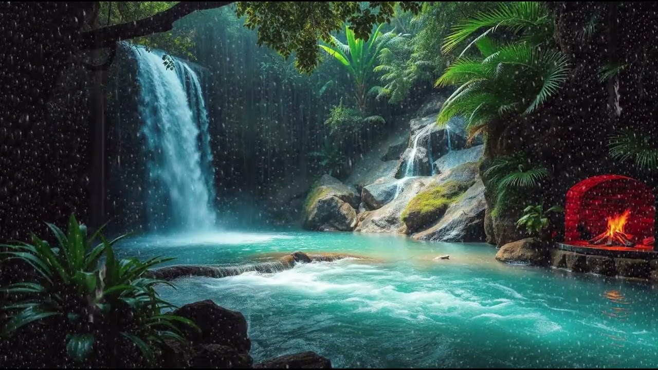 Soothing Rainstorm Instrumental for Anxiety and Overthinking