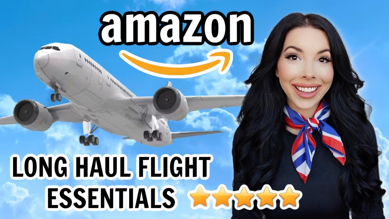 Необходимые вещи для дальних перелетов от Amazon, одобренные бортпроводницей (+ советы для улучше...