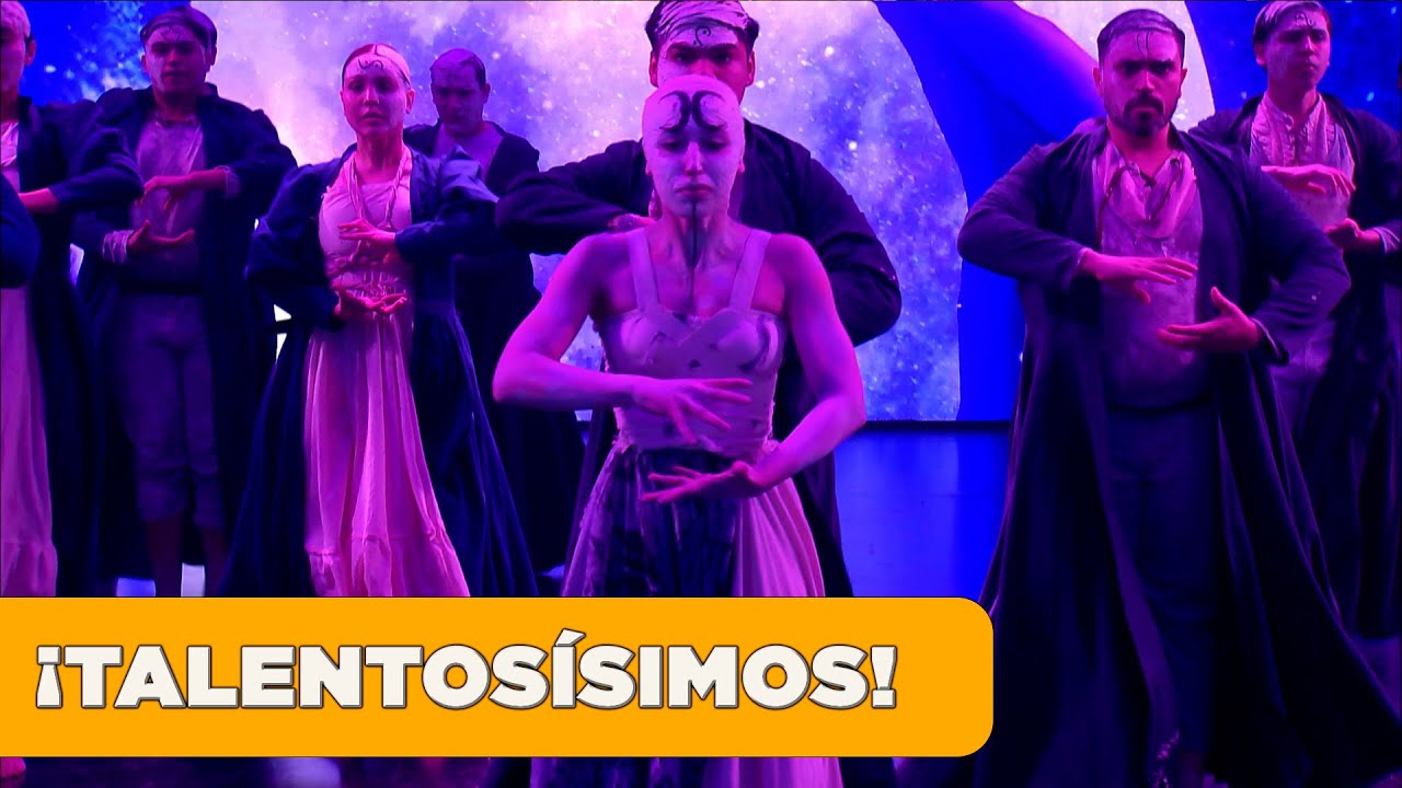 Bailaron como UNA OBRA DE ARTE VIVIENTE y la gente los premió con más de $2 millones