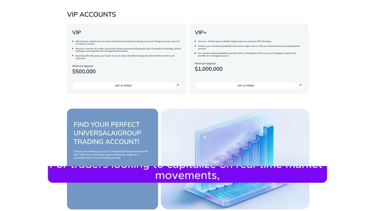 UniversalAiGroup.com Review &ndash; A Reliable Platform for Diversified Trading