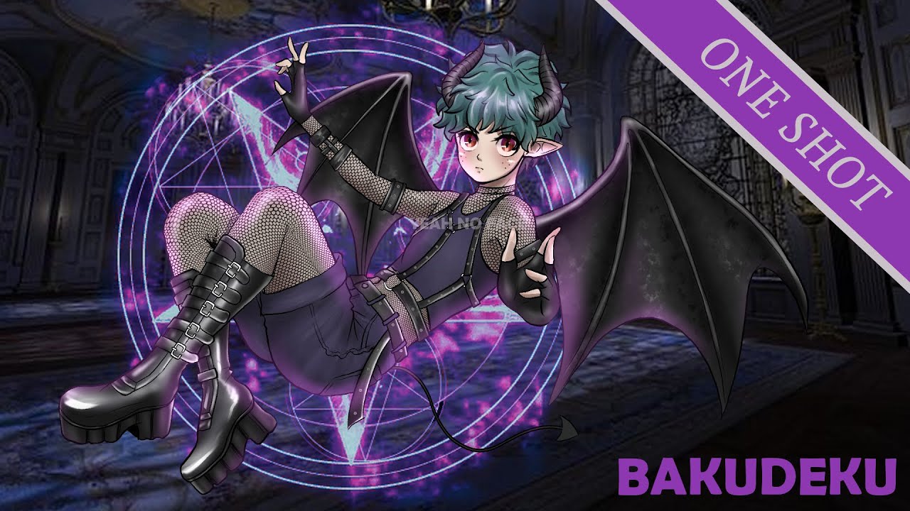 Demon Quirk Deku 😈| ONE-SHOT | #BAKUDEKU | Power Bottom | #mha texting story | Reupload