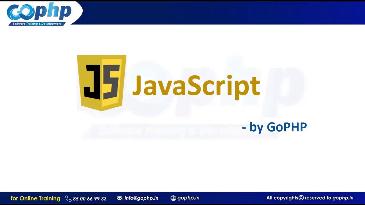 1 - JavaScript Introduction | JavaScript Tutorial for Beginners