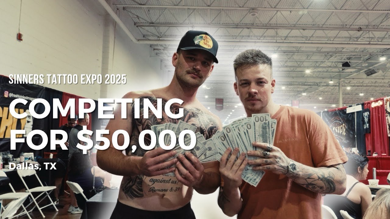 $50,000 On the Line: Competing at Sinners Tattoo Convention in Dallas