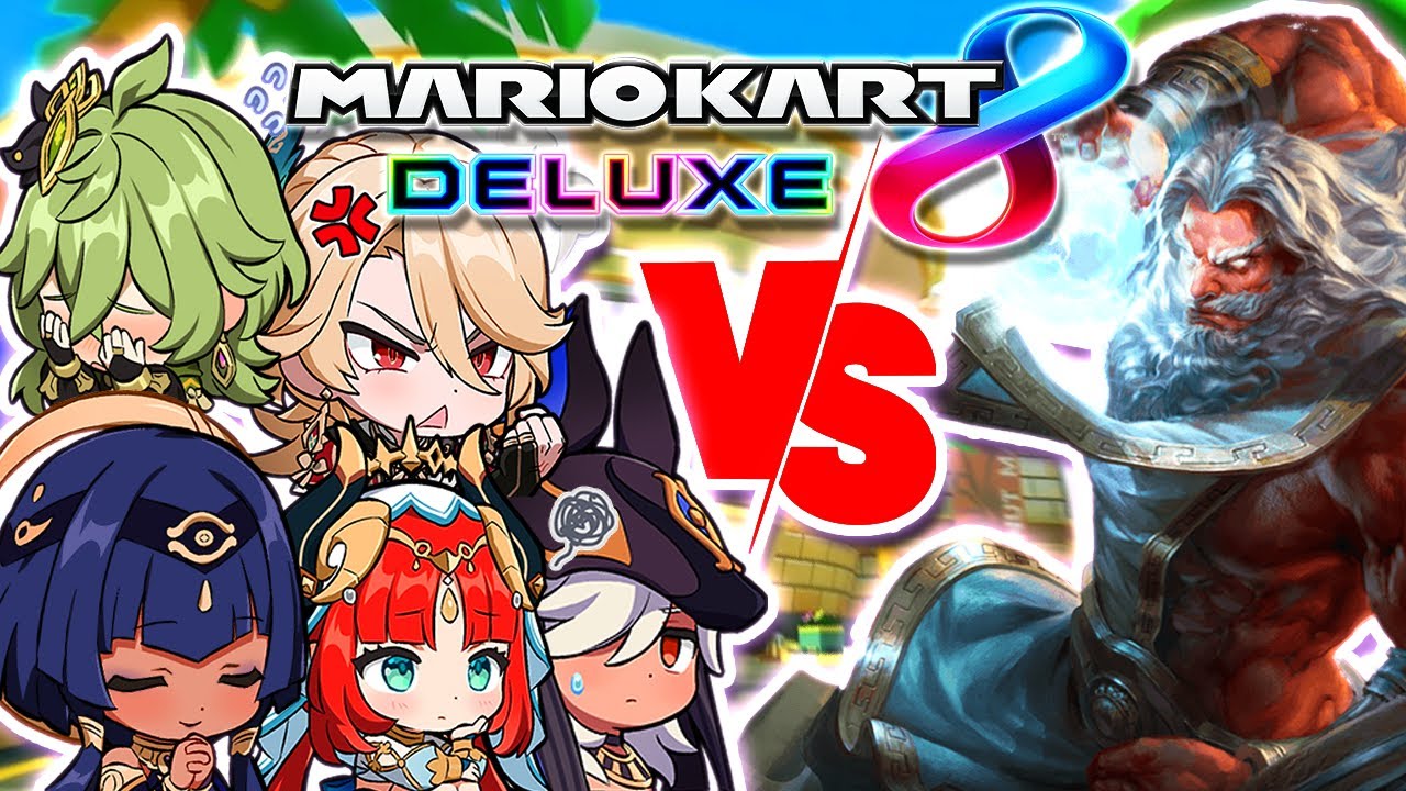 CY YU & SUMERU'S VA CREW VS ZEUS | Mario Kart 8 Deluxe