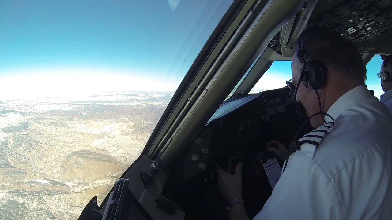 B-757 EGE Takeoff Vail Colorado