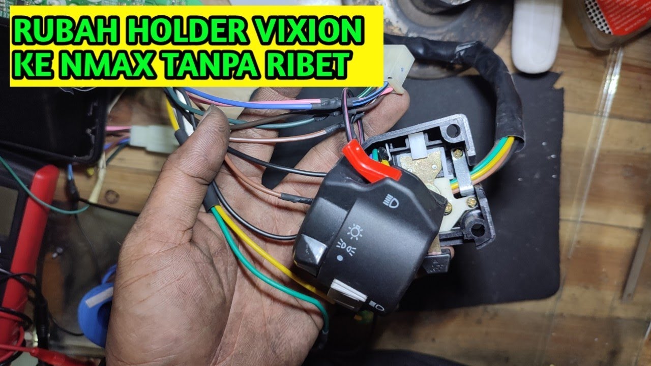 cara merubah holder vixion ke nmax