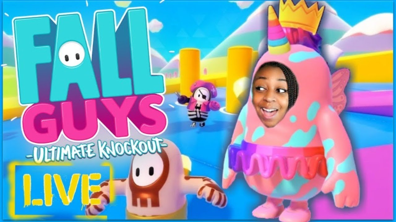 NEW UPDATE!! | Fall Guys w/ Dwayne Kyng, ImChucky, AyChristenegames