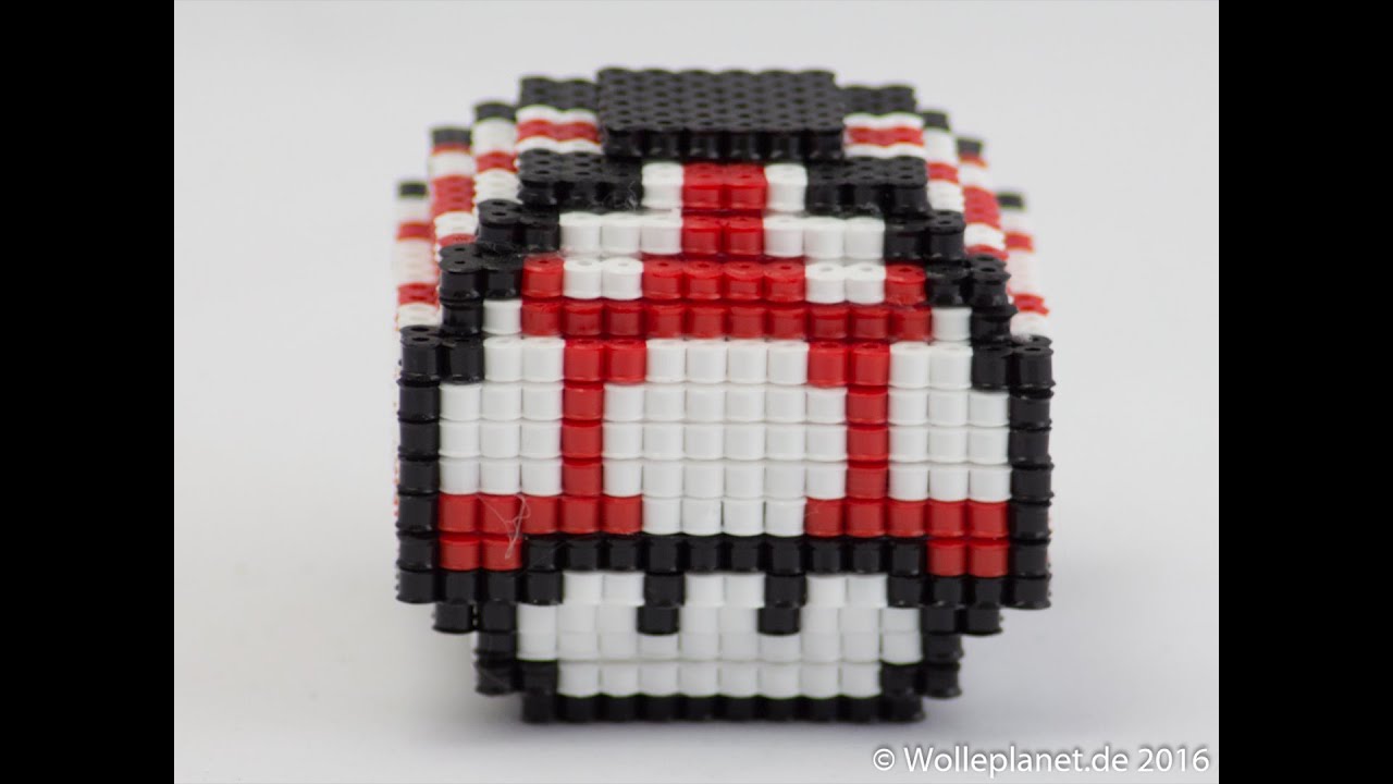 Perler Bead 3D Mushroom