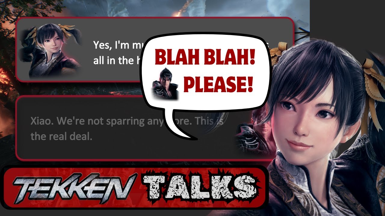 TEKKEN TALKS | Ling Xiaoyu defends Jin to the entire Tekken Cast
