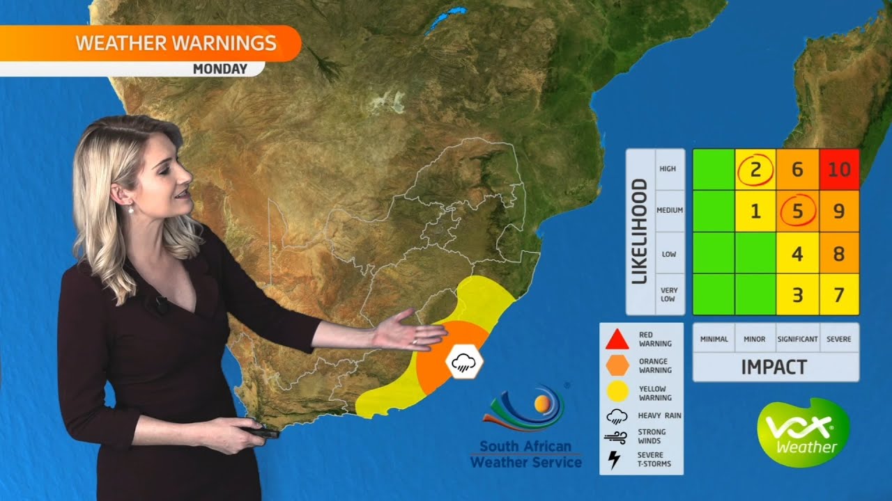 ⚠️⚠️FLOOD WARNING for the Eastern Cape & KwaZulu-Natal⚠️⚠️