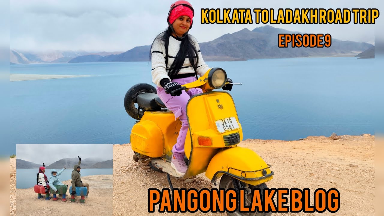 Kolkata To Ladakh Road Trip||Episode9|Nubra To Pangong Tso ||Stay at14270ft||3Idiots shooting spot||