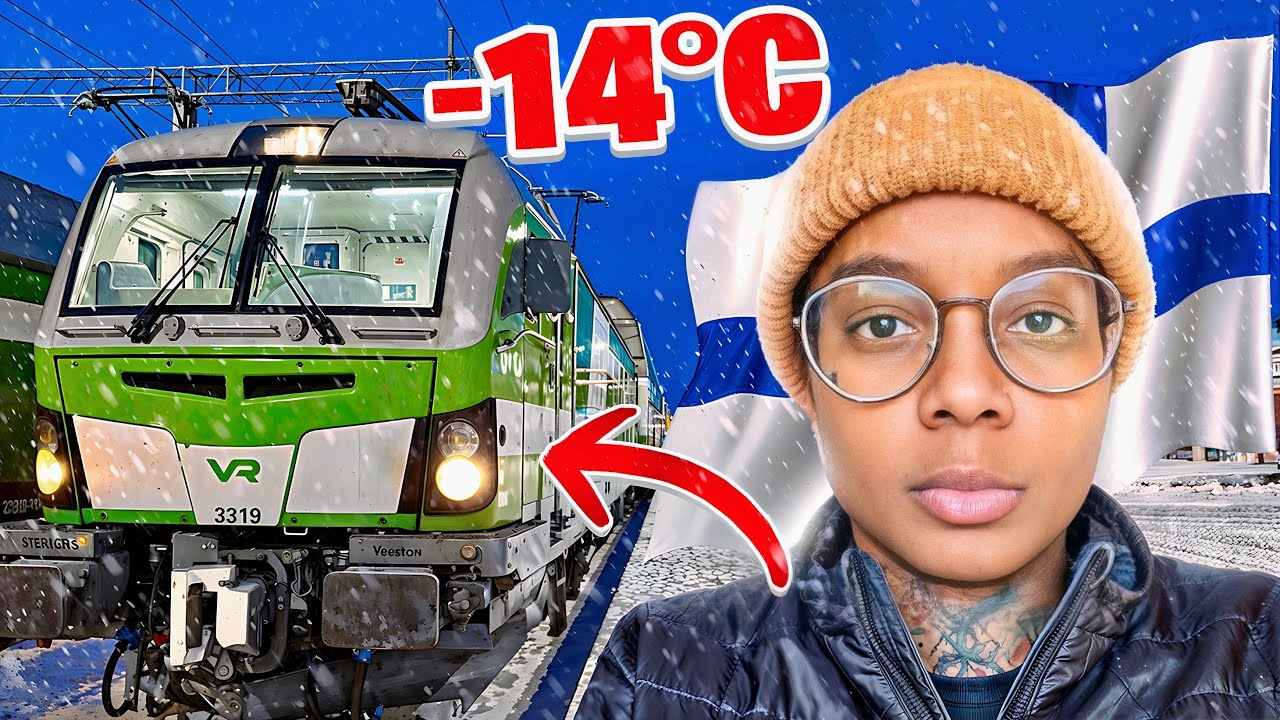 Introvert Chronicles In Finland 🇫🇮 |12 Hour Sleeper Train To The Arctic Circle|Ep.262