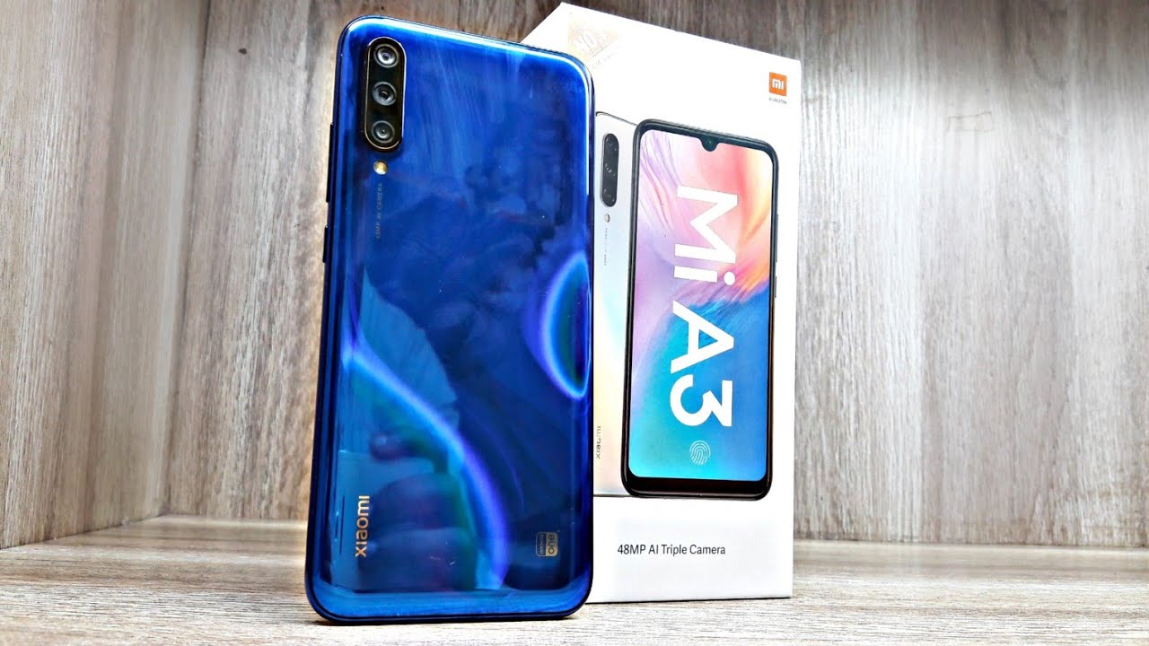 Mi A3 Unboxing Blue Colour -  Should You Buy ?