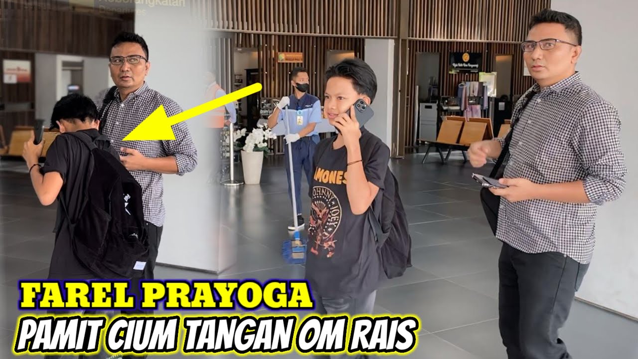 FAREL PRAYOGA DI KAWAL OM RAIS PULANG KE BANYUWANGI
