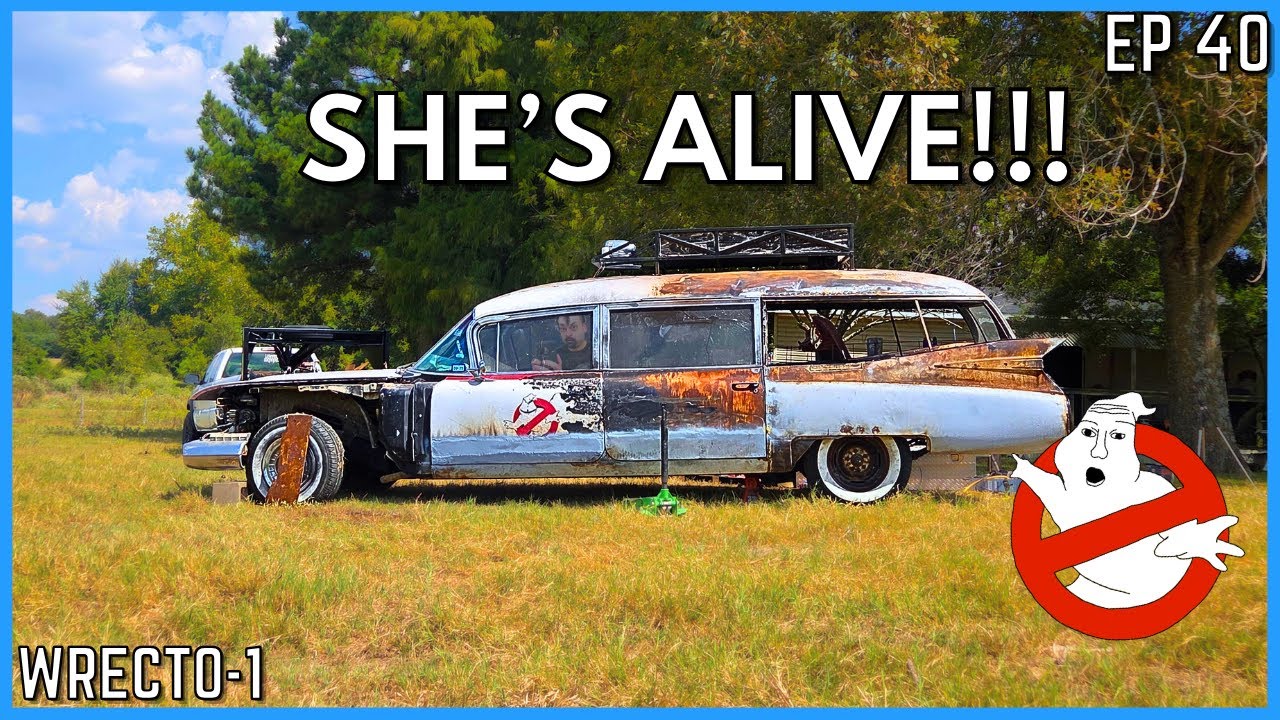 Wrecto-1 IS REPAIRED! mostly...                   (ECTO-1 BUILD: EP 40)