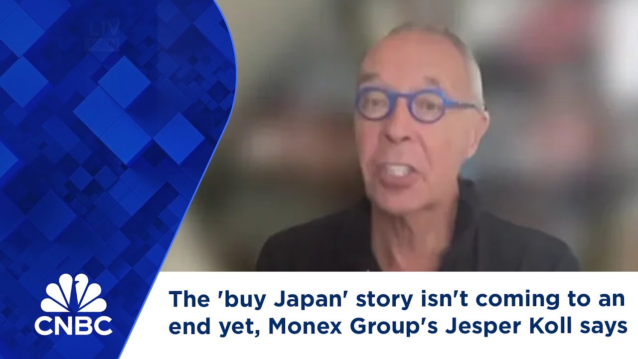The 'buy Japan' story isn't coming to an end yet, Monex Group's Jesper Koll says