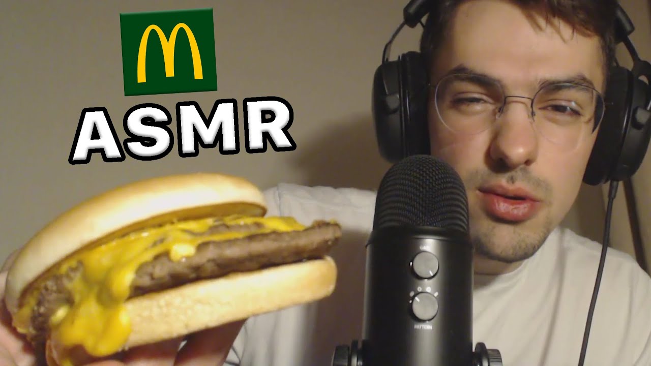 ASMR : dégustation MCDONALD'S ! 🍔 (Big Mac, Triple Cheese...)