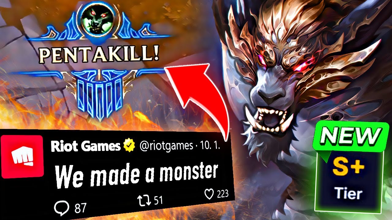 NEW WARWICK IS A MONSTER (NOXUS SEASON IS COOKED)