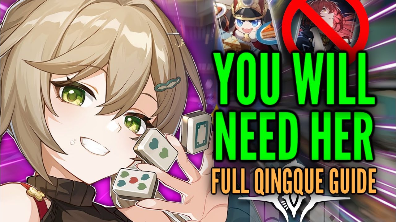 AMAZING 4-STAR DAMAGE & She is 100% FREE in Honkai: Star Rail (Qingque Guide & Showcase)
