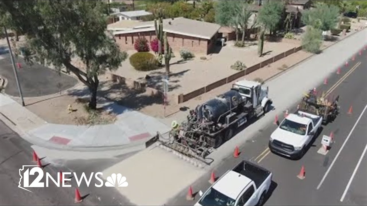 Cool pavement making a difference in Phoenix neighborhoods