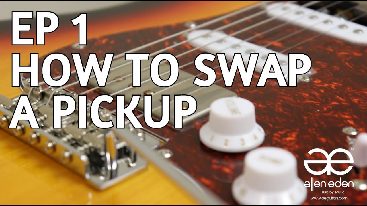AE Luthier Shop Ep 1: How To Swap A Pickup