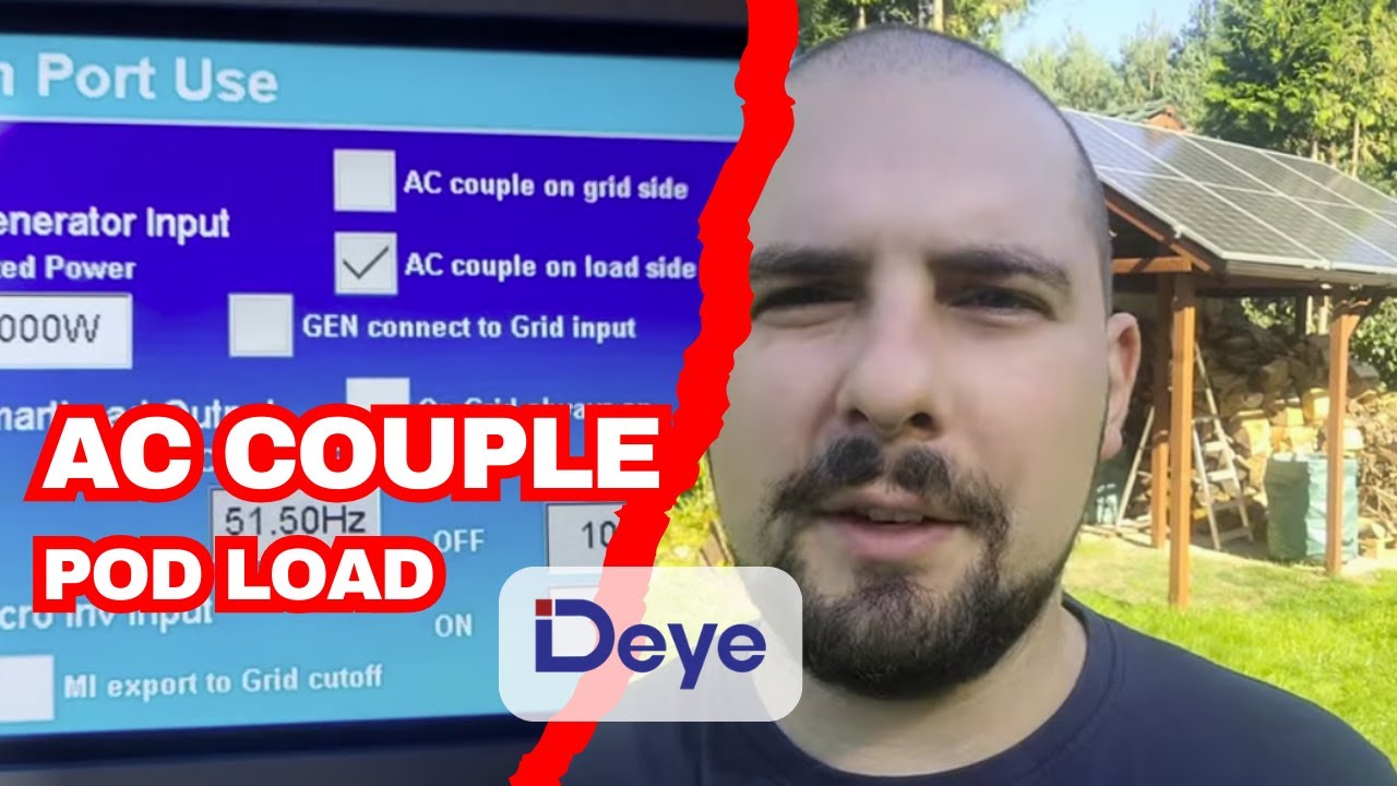 Deye AC Couple (Load, Grid, GEN) 🔋⚡ Jak rozbudować Deye o dodatkowe falowniki?