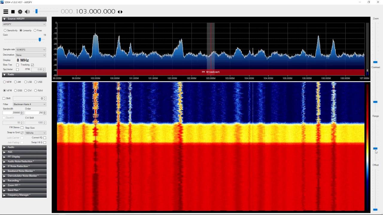 sdrsharp basic install and airspy r2 demo