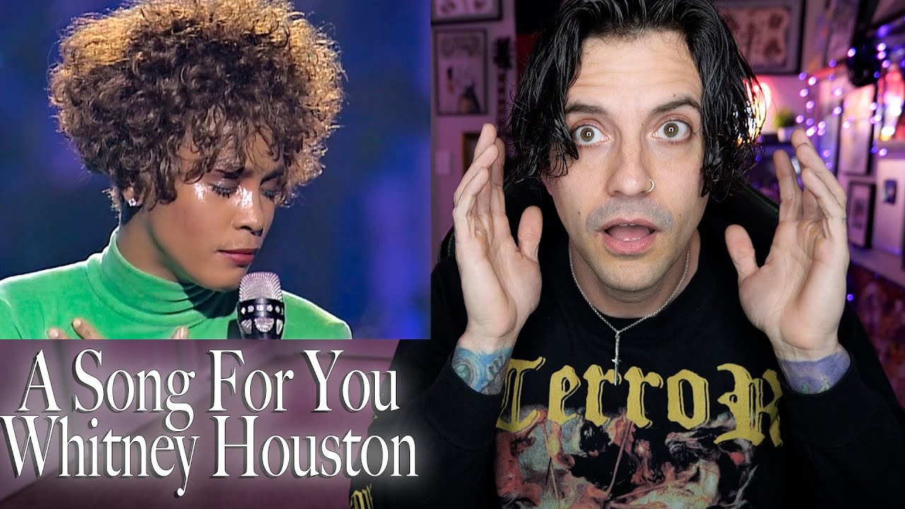 Whitney Houston - A Song For You (Live 1991) Reaction