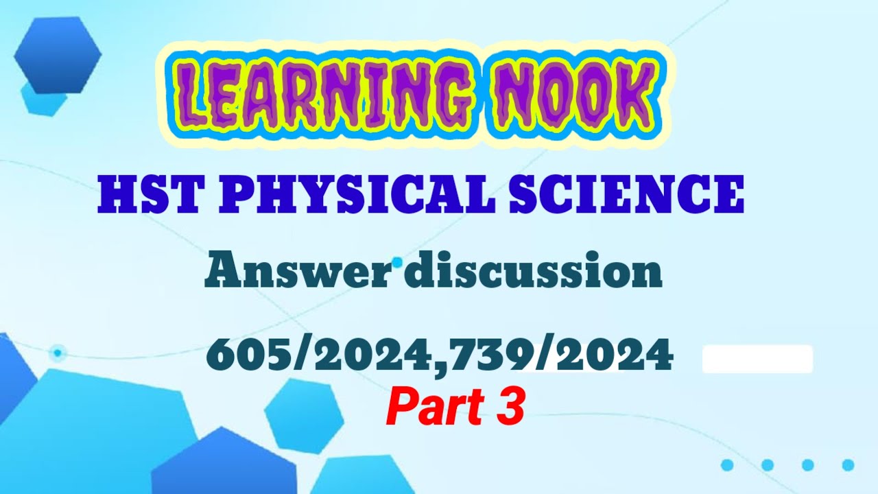 HSA physical science answer discussion #fingerprintsearcher #keralapscexam #keralapsc #psc