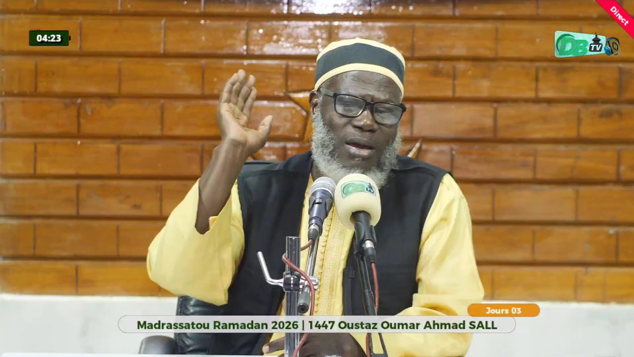 🛑 Direct Jours 03 (Partie 02) | Madrassatou Ramadan | 1447-2026 | Oustaz Oumar Ahmad SALL