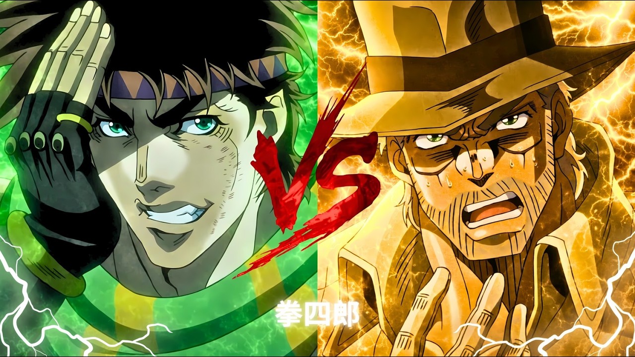 WHO IS THE SMARTER JOESTAR?! 💀 4K MUGEN